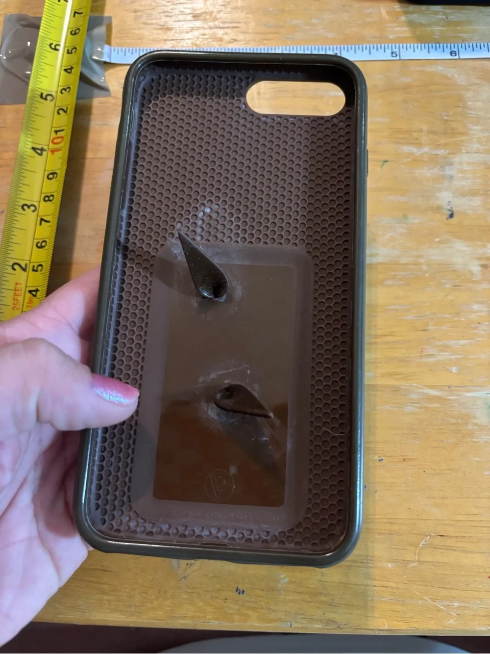 Loopy Case Wood-Style Phone Case - Brown